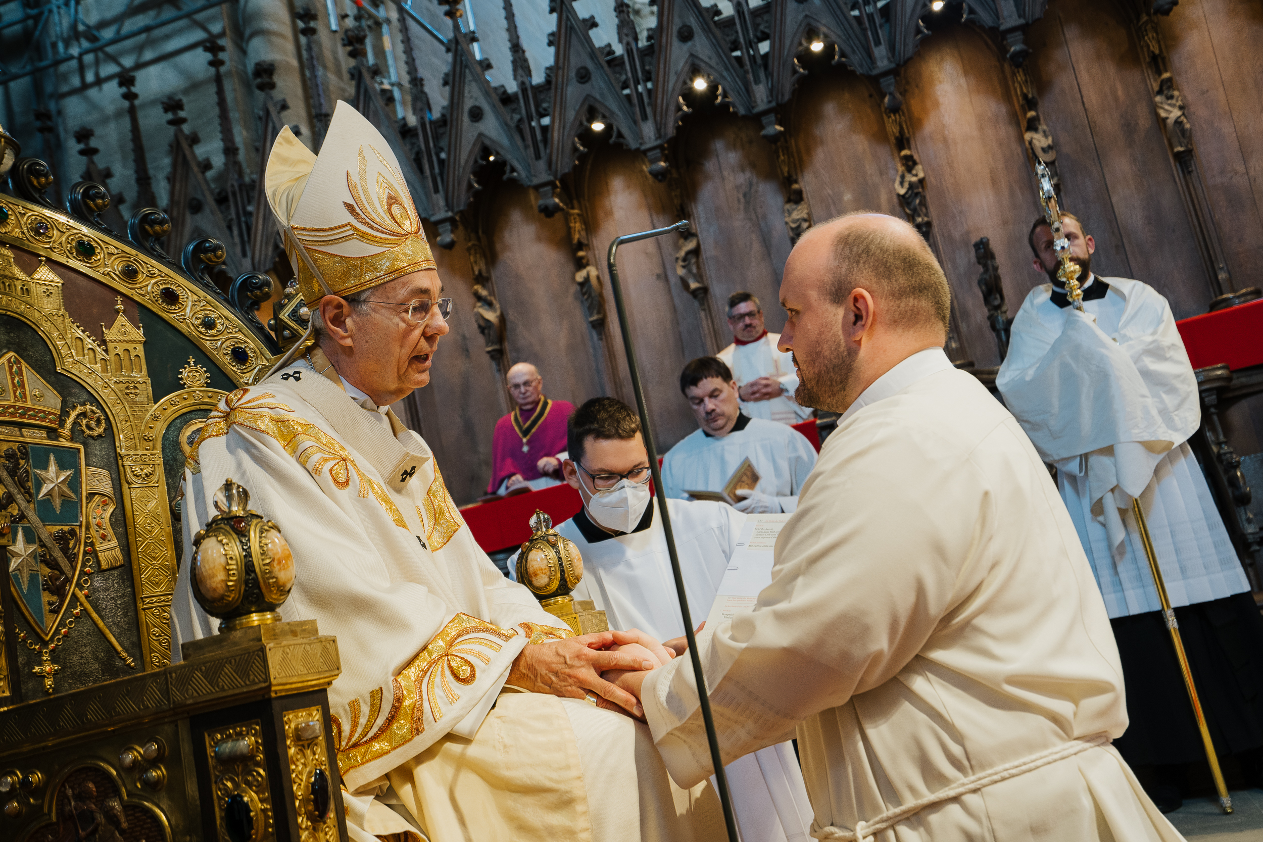 Diakonenweihe im Bamberger Dom