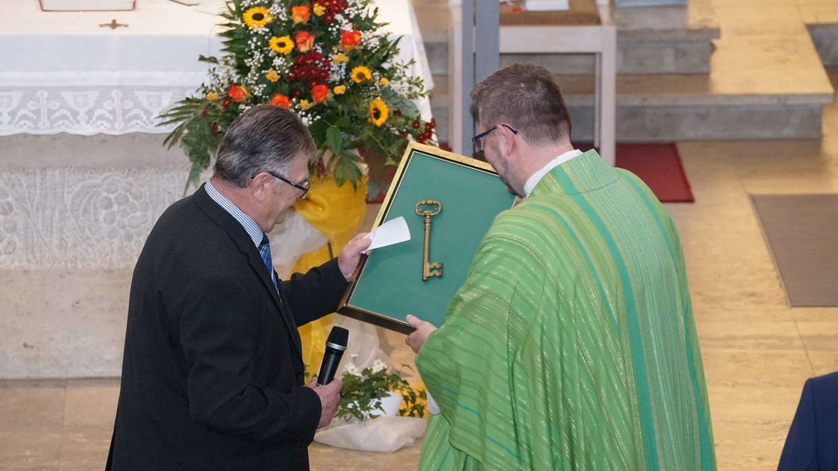 Einführung Pfarrer Schürrer und Pfarrvikar Janek Oktober 2021
