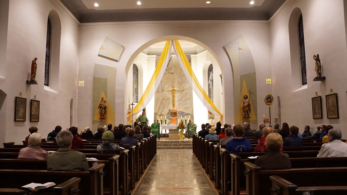 Einführung Pfarrer Schürrer und Pfarrvikar Janek Oktober 2021