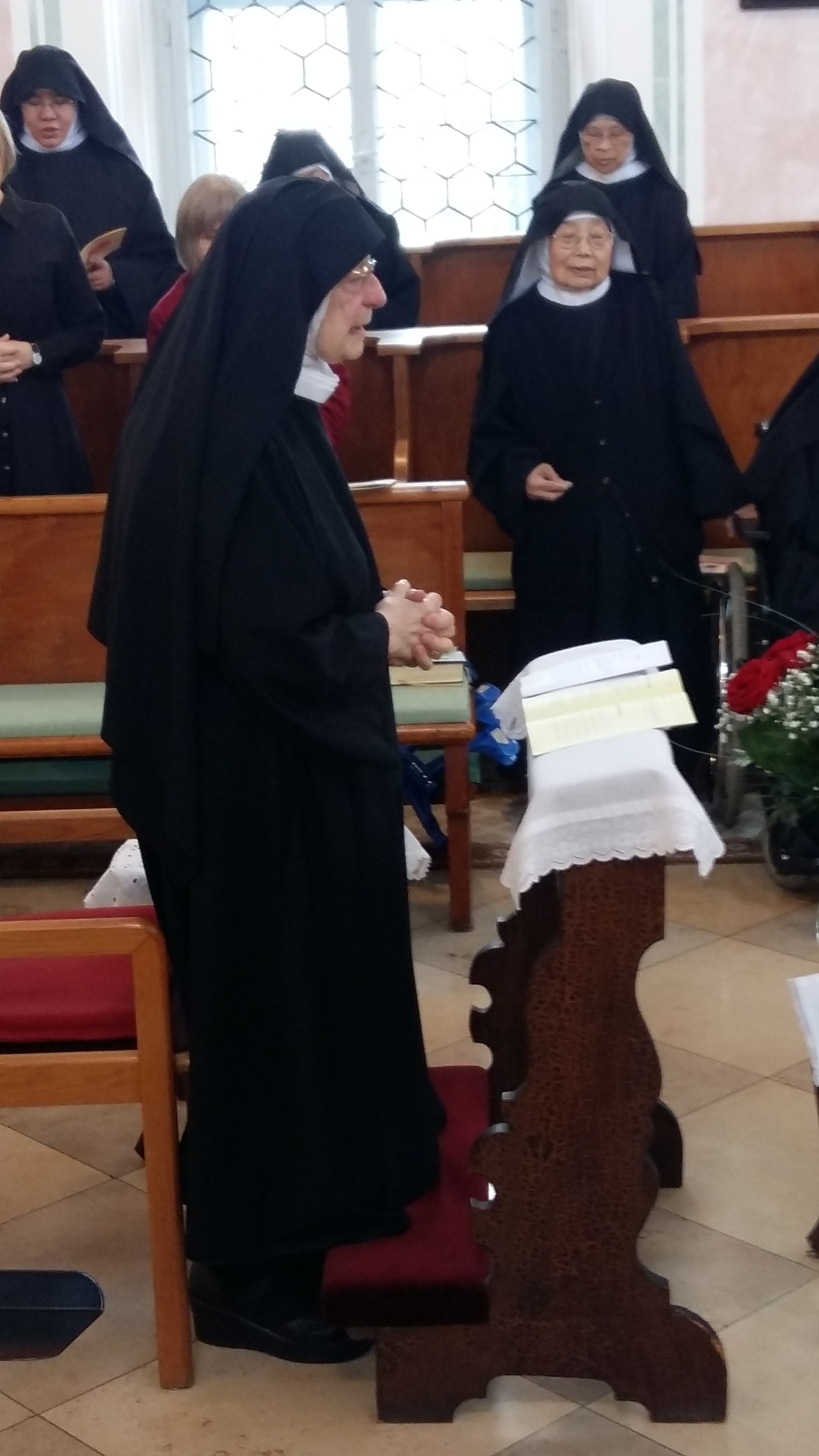 Professjubilarin Äbtissin em. Gertraud Reiter