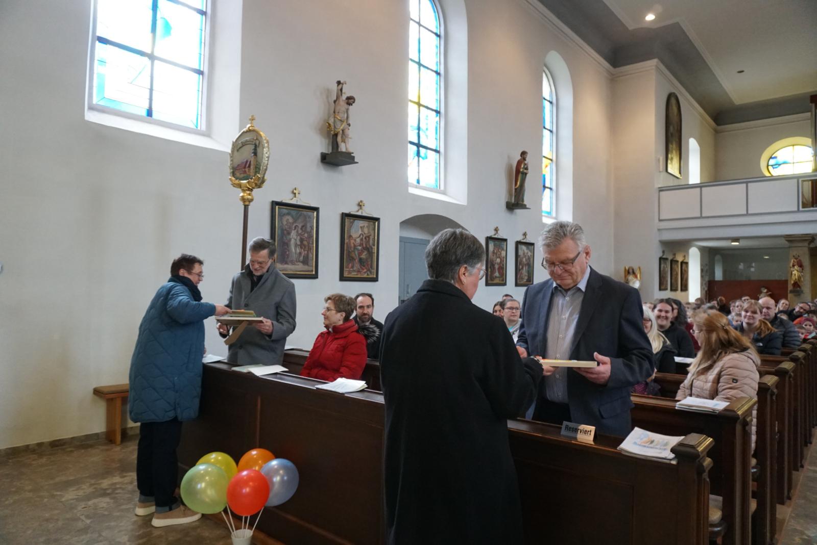 Verabschiedung Josef Martin und Rudi Helmreich