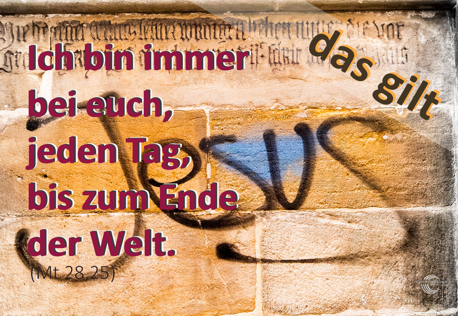 das gilt - Mutmachbotschaft