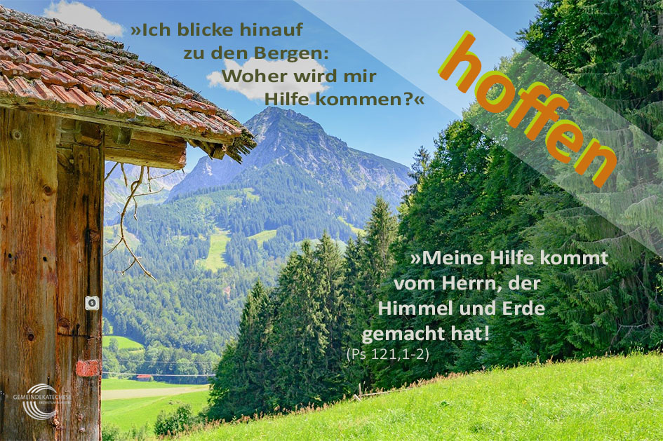 hoffen - Mutmachbotschaft